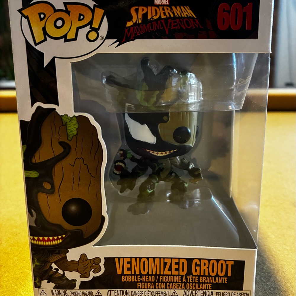 Funko Spider-Man Maximum Venom Venomized Groot - Black & Green